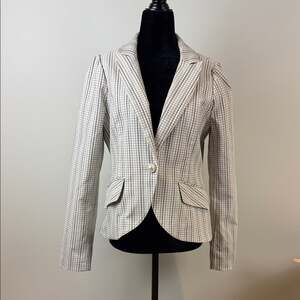 Autres Filles Checkered Blazer Size Medium